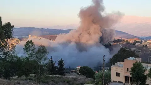 Israel's Bombing Raids Target Southern Lebanese Territory