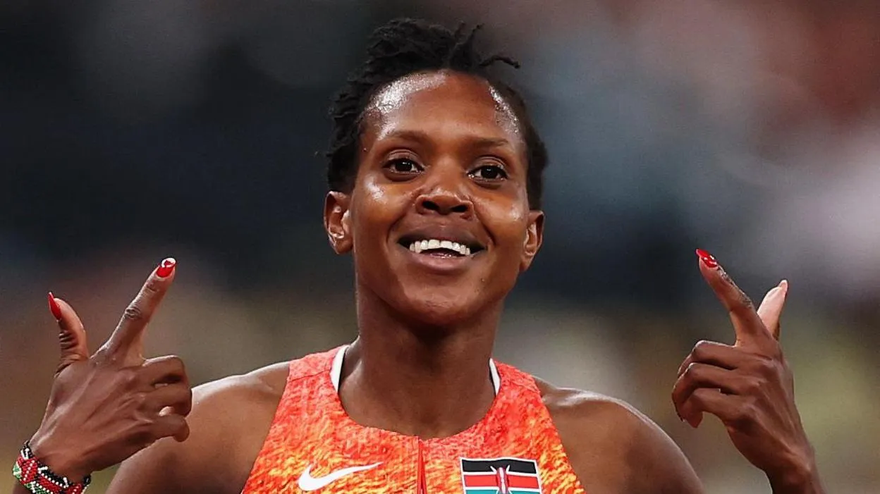 The Kenyan star wins historic fourth global 1500m title