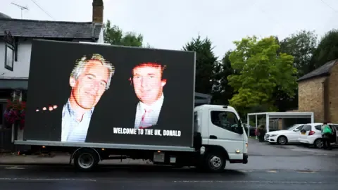 Several Arrests Made After Donald Trump and Epstein Pictures Displayed on Windsor Castle
